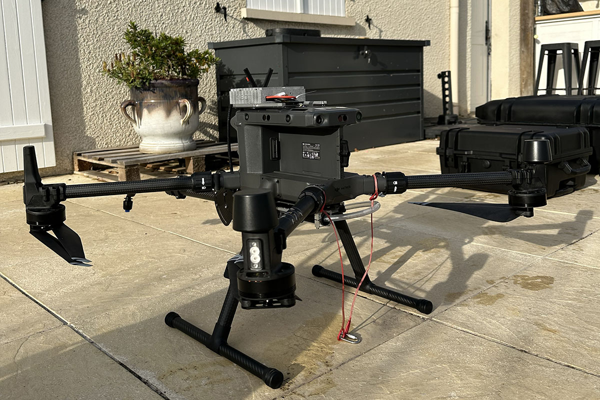 Nettoyage de façade par drone